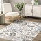 Nuloom Tiffani Floral Machine Washable Spill Proof Area Rug 9ft x 12ft BIJL09A-9012 - alternate 2